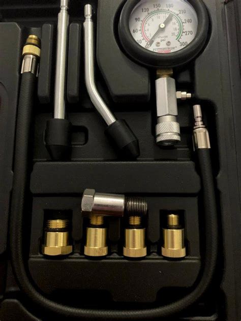 compression tester adapter set autozone|compression tester kit near me.